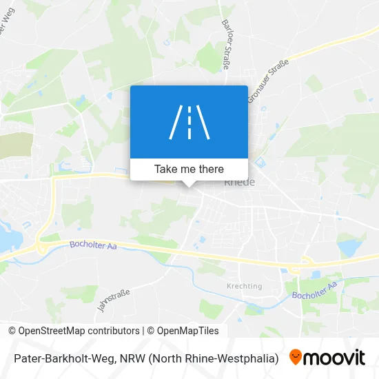 Pater-Barkholt-Weg map