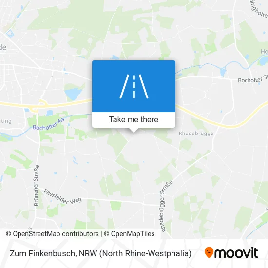 Zum Finkenbusch map