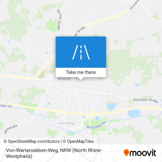 Von-Wartensleben-Weg map
