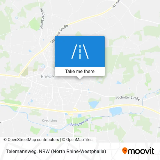 Карта Telemannweg