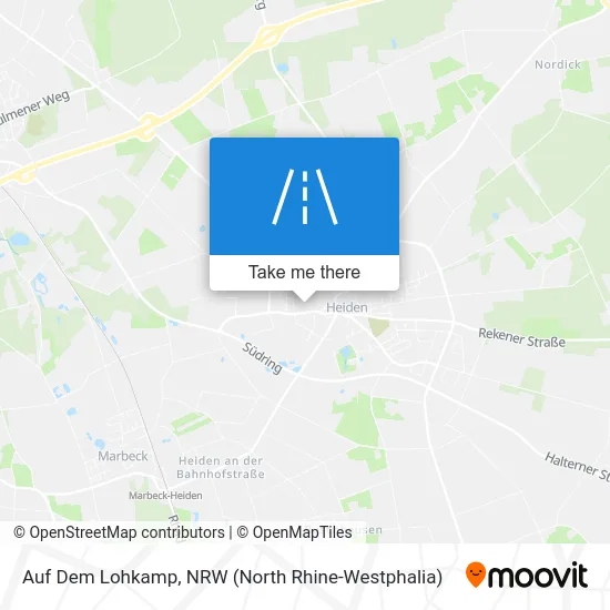 Карта Auf Dem Lohkamp