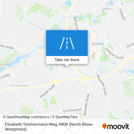 Elisabeth-Timmermann-Weg map