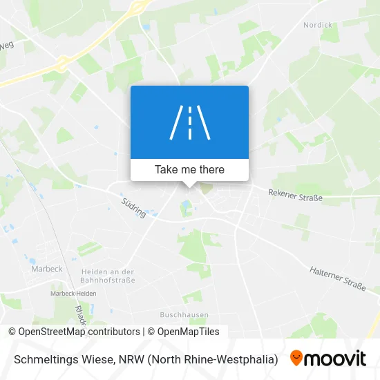 Карта Schmeltings Wiese