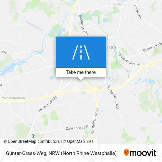 Карта Günter-Grass-Weg