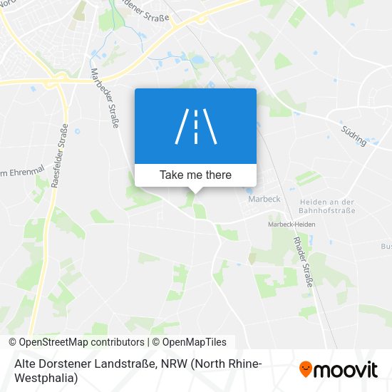 Alte Dorstener Landstraße map