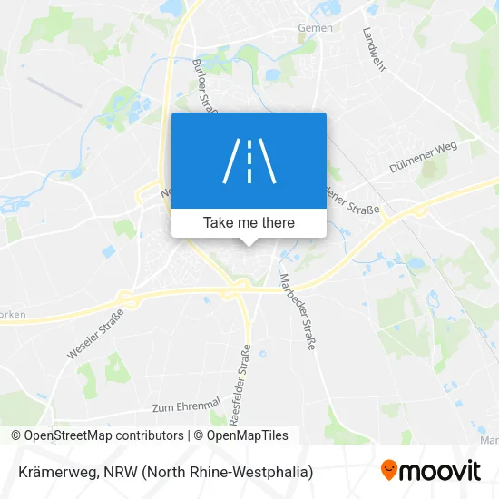 Карта Krämerweg