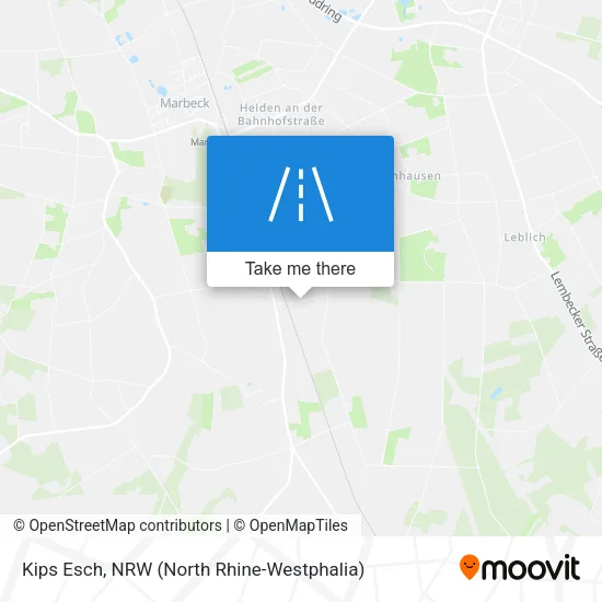 Карта Kips Esch