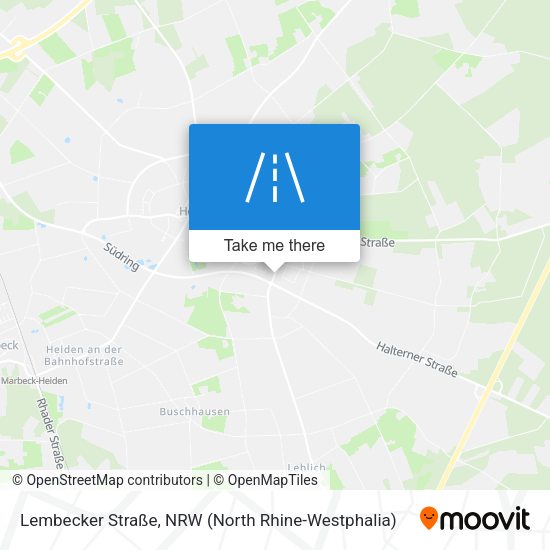 Lembecker Straße map