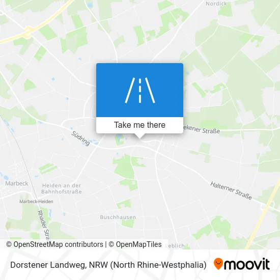 Dorstener Landweg map