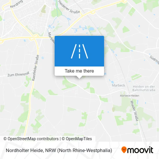 Карта Nordholter Heide