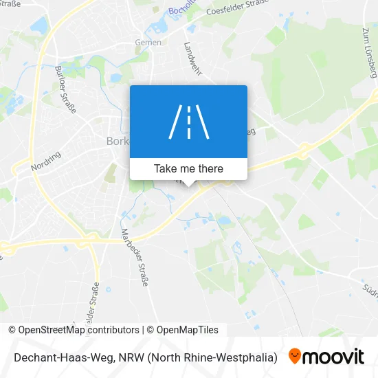 Карта Dechant-Haas-Weg