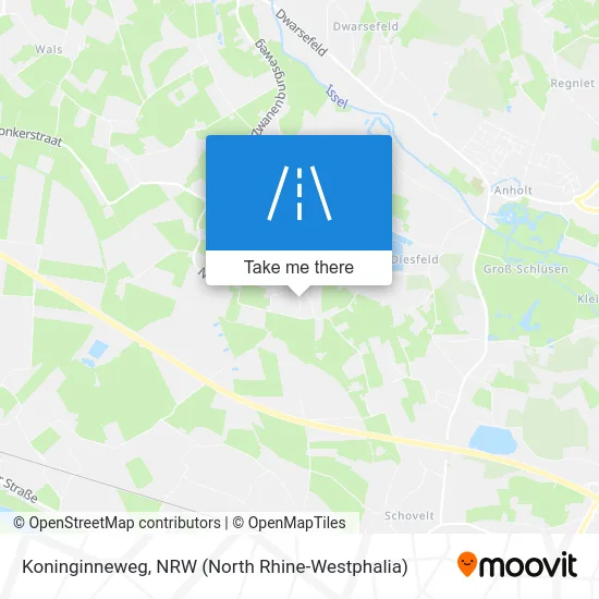 Koninginneweg map