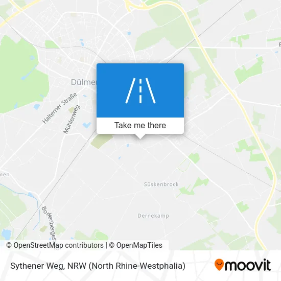 Карта Sythener Weg