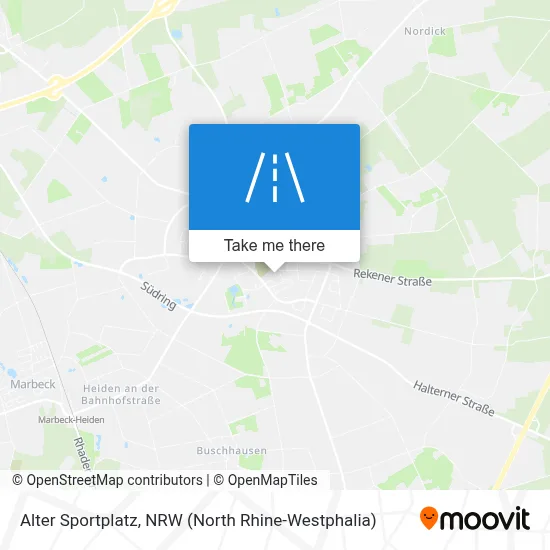 Alter Sportplatz map