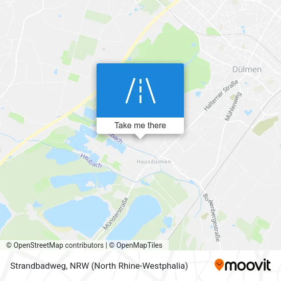 Карта Strandbadweg