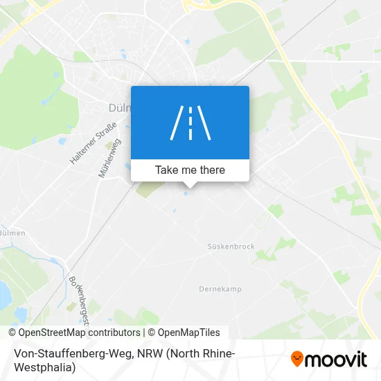 Von-Stauffenberg-Weg map