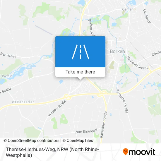 Карта Therese-Illerhues-Weg
