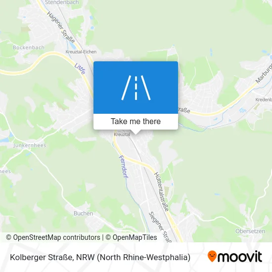 Карта Kolberger Straße