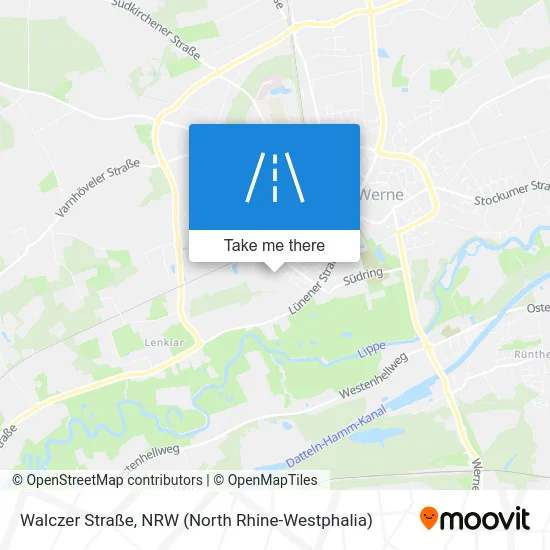 Карта Walczer Straße