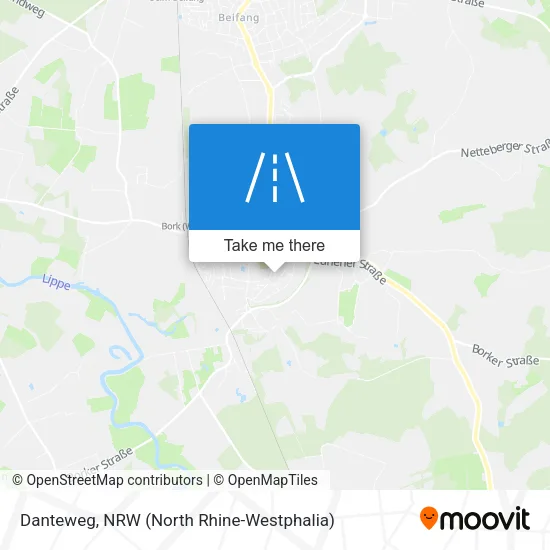 Карта Danteweg
