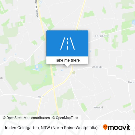 In den Geistgärten map