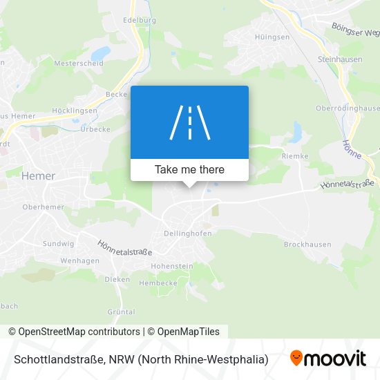 Schottlandstraße map