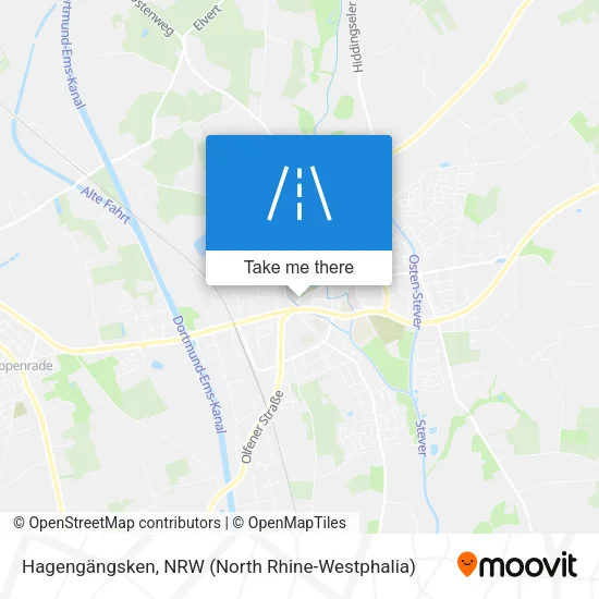 Карта Hagengängsken