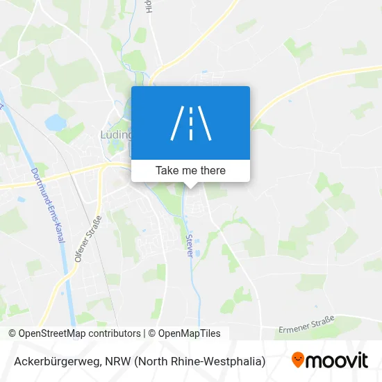 Ackerbürgerweg map