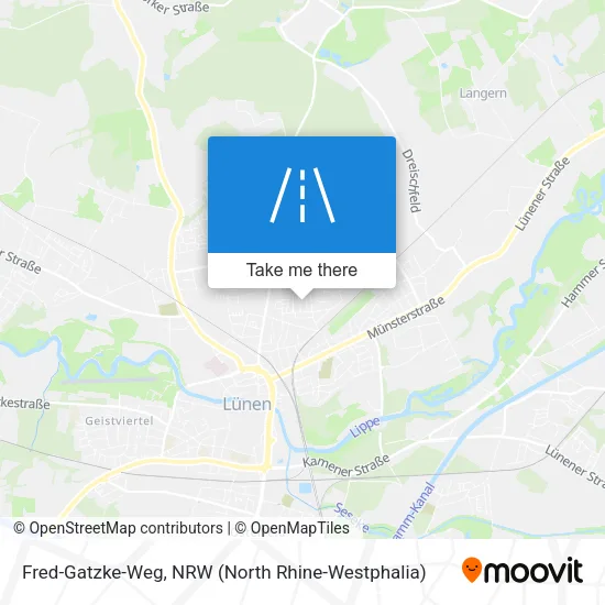 Карта Fred-Gatzke-Weg