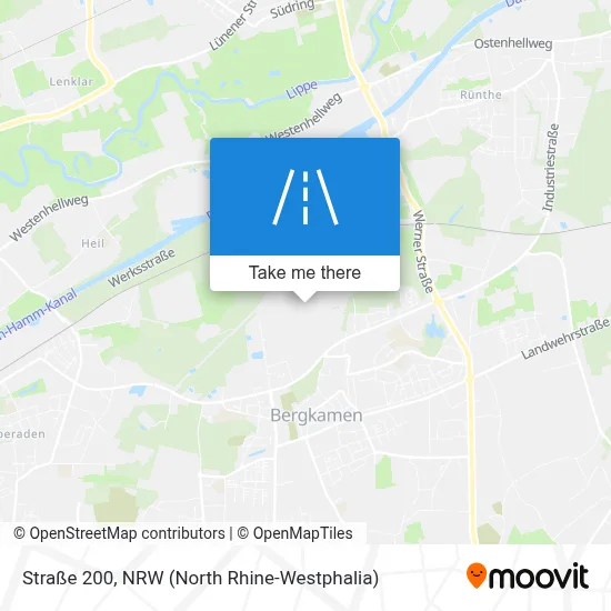 Straße 200 map