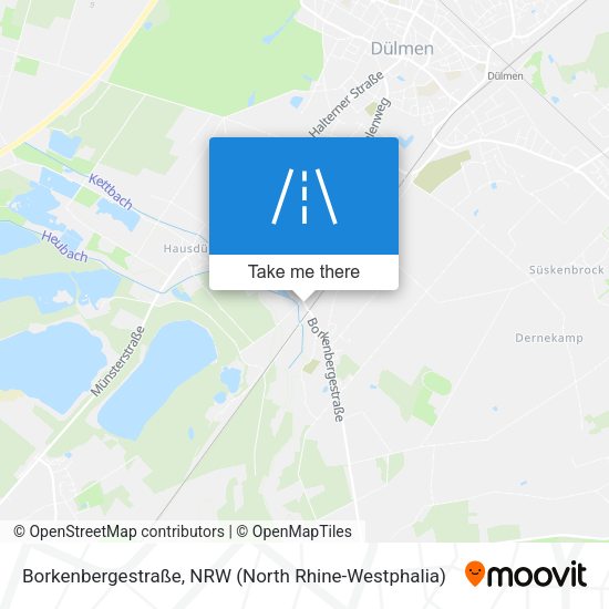 Borkenbergestraße map