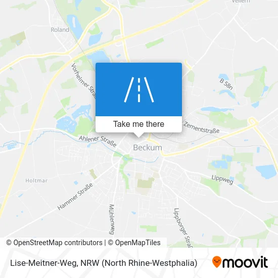 Lise-Meitner-Weg map
