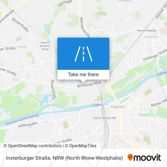 Insterburger Straße map