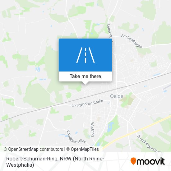 Robert-Schuman-Ring map