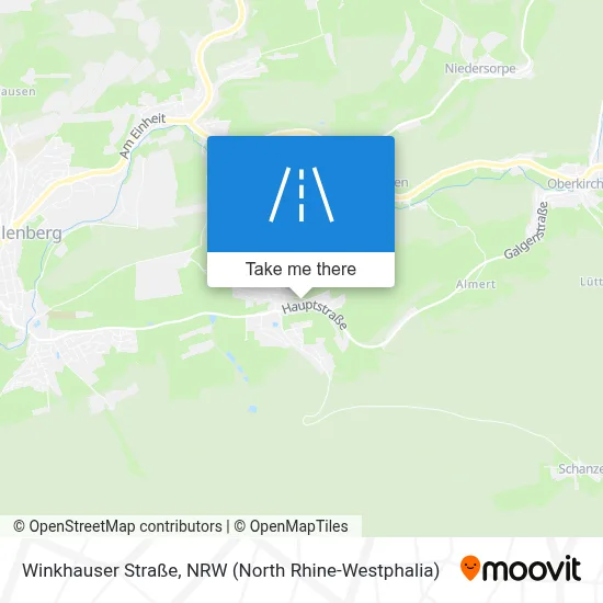 Winkhauser Straße map