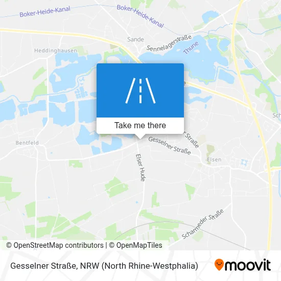 Gesselner Straße map