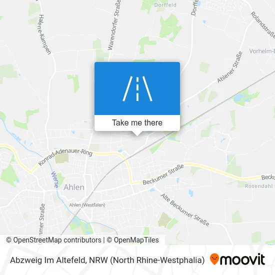 Карта Abzweig Im Altefeld