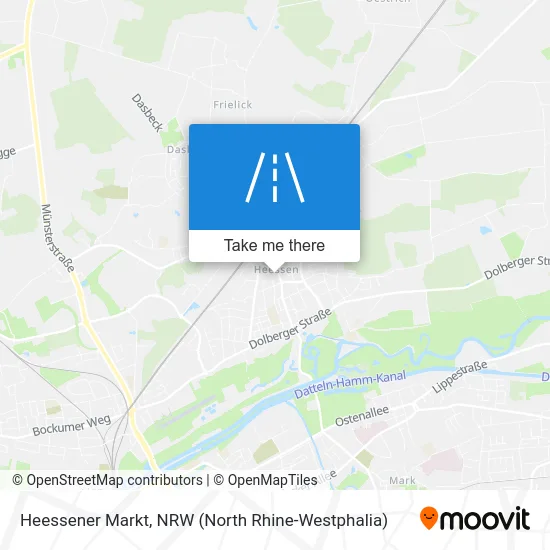 Heessener Markt map