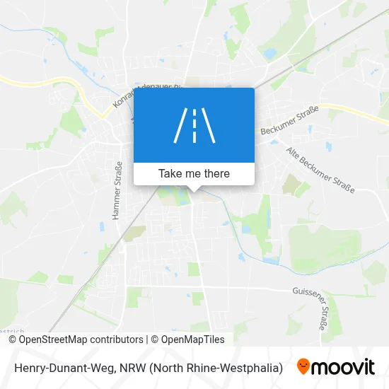 Henry-Dunant-Weg map