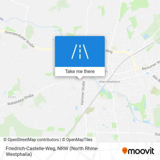 Friedrich-Castelle-Weg map