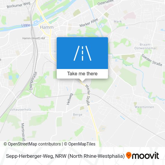 Sepp-Herberger-Weg map