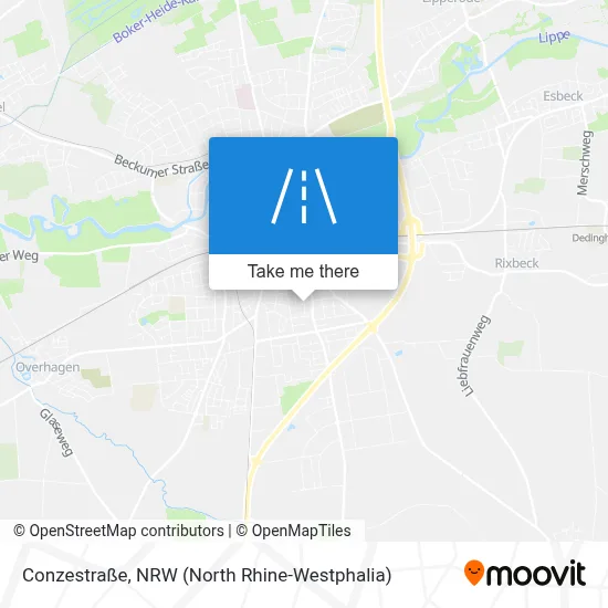 Conzestraße map