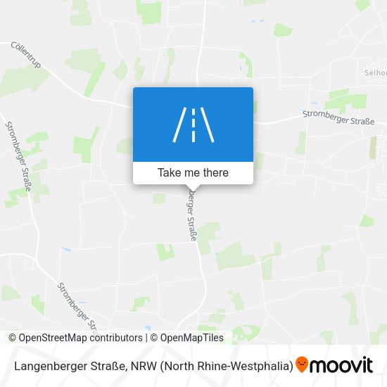 Langenberger Straße map
