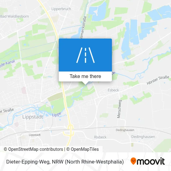 Dieter-Epping-Weg map