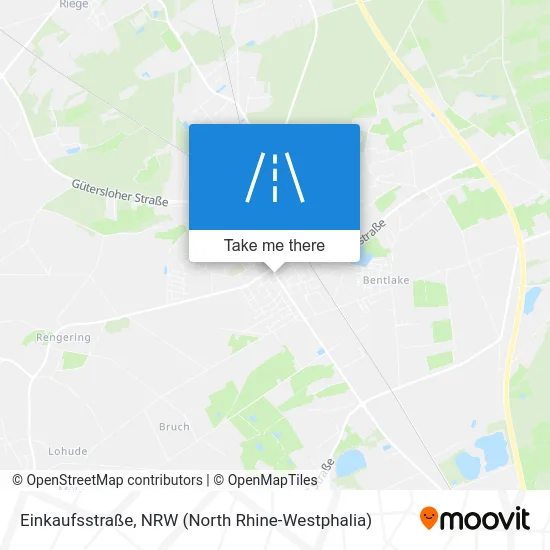 Карта Einkaufsstraße