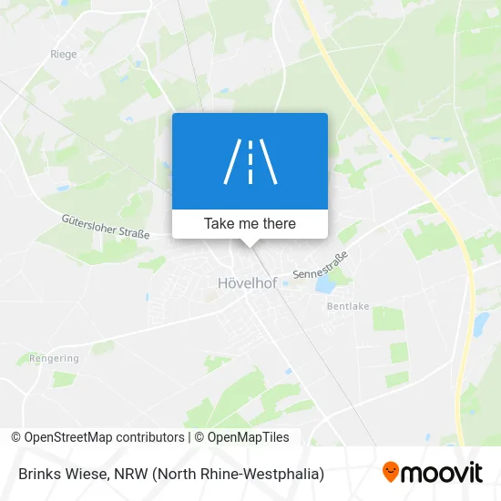 Карта Brinks Wiese