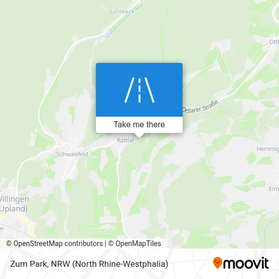 Zum Park map
