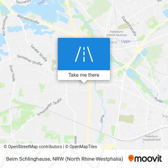 Карта Beim Schlinghause