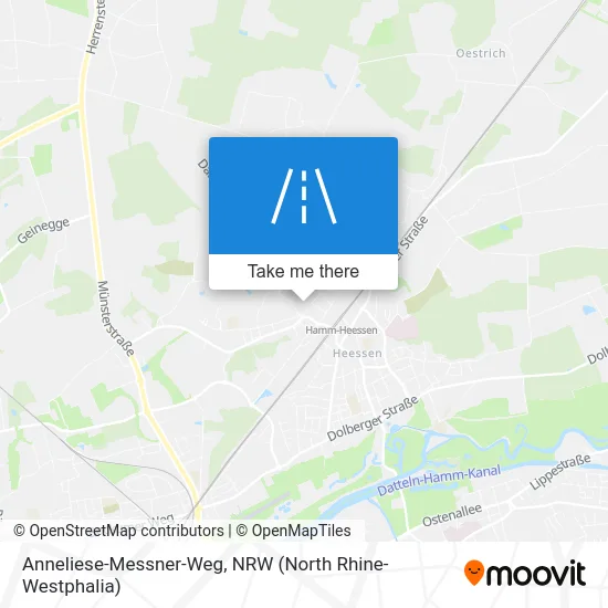 Anneliese-Messner-Weg map