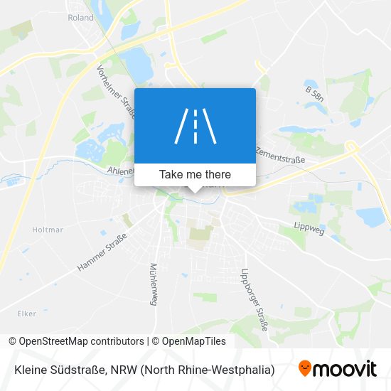 Kleine Südstraße map